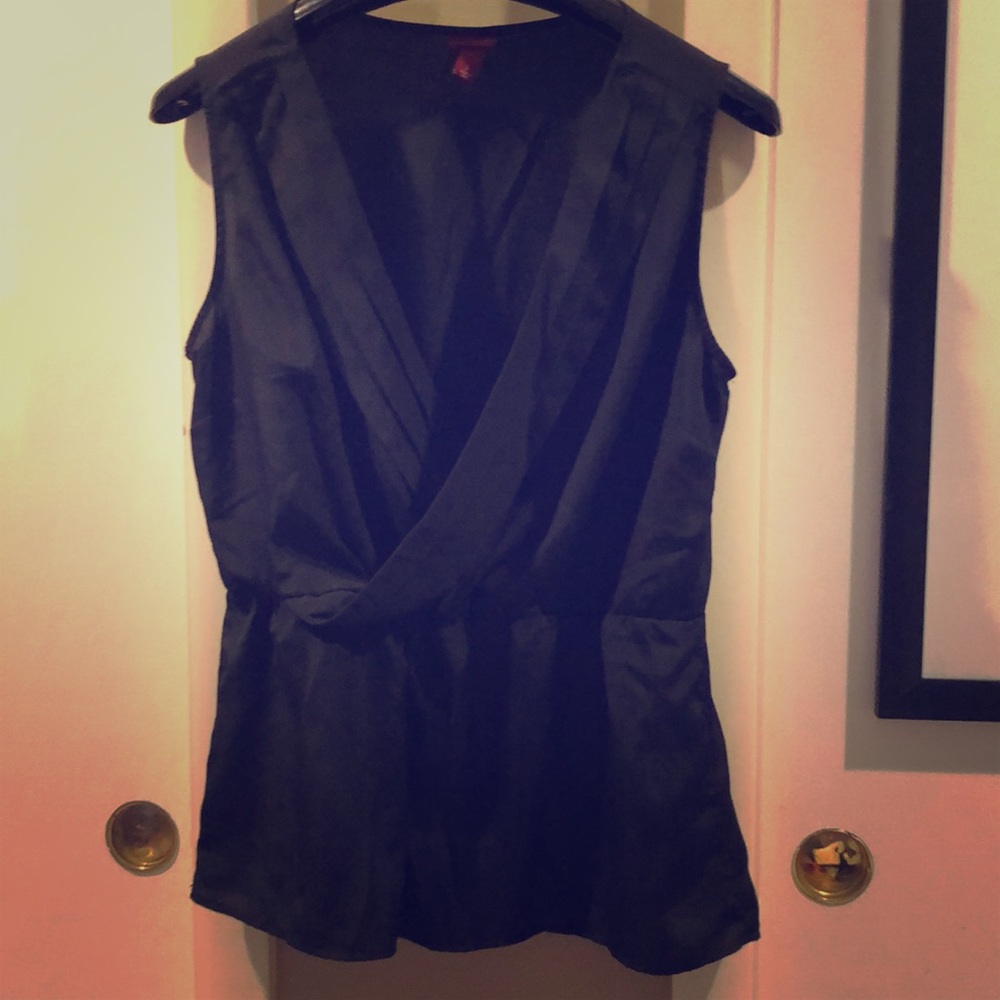 Silk tank top